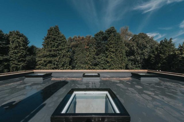 Garland Roofer London Felt Roof System supplied and installed by London roofing company specialist flat roofers.