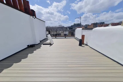 Roof terrace builder designer central london beautiful elegance hard wood decking builders plants outdoor entertaining space