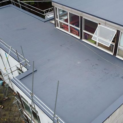 Flat Roofer Commercial Building Chiswick IKO Armourplan Contractors System Refurbishment Roofing Terrace Building Regulation