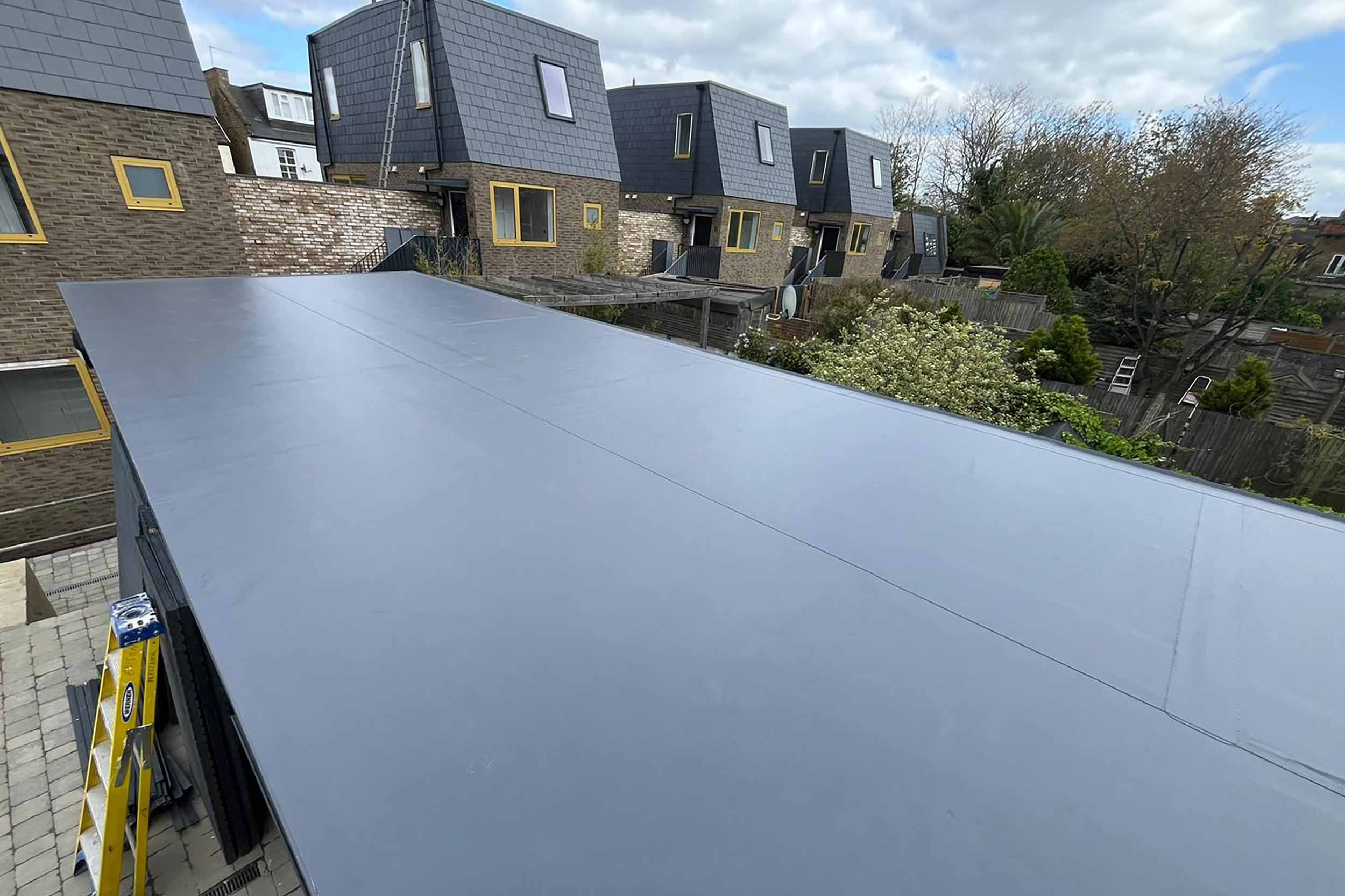 Flat Roofing Replacement near me Contractors Installation Barnes West London Garage Structure
