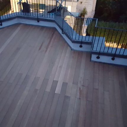 Flat Roof Sika Sarnafil Wood Decking London Kensington Roofer near me Roofing Contractors