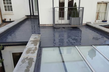 High-quality flat roof replacement providing excellent thermal performance and weather resistance in North London.