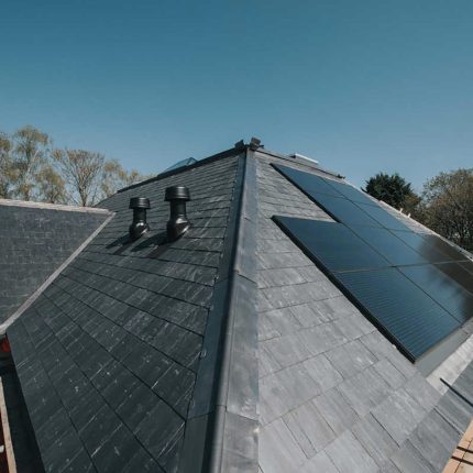 Warm flat roof membranes, skylights, and slate junctions completed by our Kingston roofer.