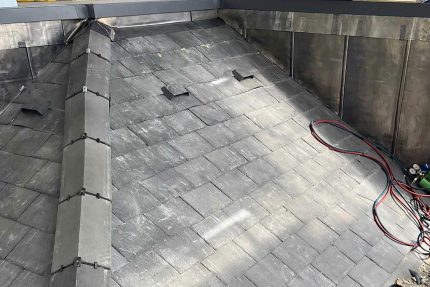 Durable, weather-resistant flat roof replacement providing long-lasting protection for a London home.
