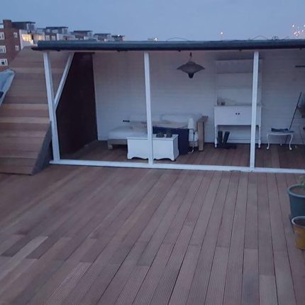Commercial flat roof membrane and structural renovation portfolio showcase in Kensington, reflecting the exceptional weatherproofing tolerances achieved by our flat roofer london team.