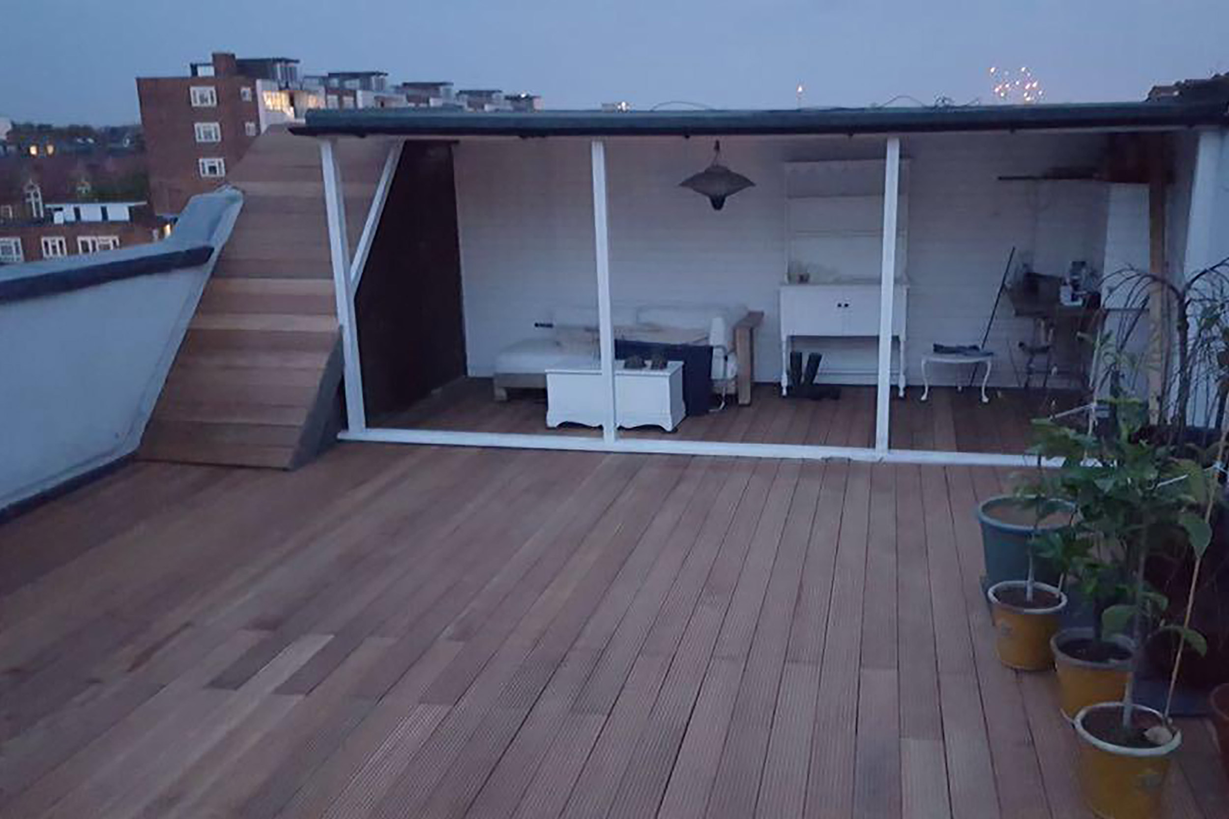 Flat Roof Sika Sarnafil Wood Decking London Kensington Roofer near me Roofing Contractors