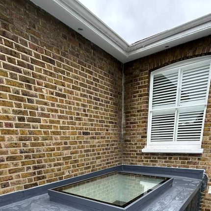 Sika single-ply roof terrace and warm roof insulation completed by our Richmond flat roofer.