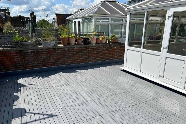 Roofer Garden Terrace Design Specialist Contractor Kingston Composite Decking