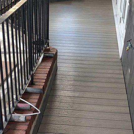 Roofer West Hampstead London flat felt roof repairs builder designer composite decking contractor building regulations terrace company