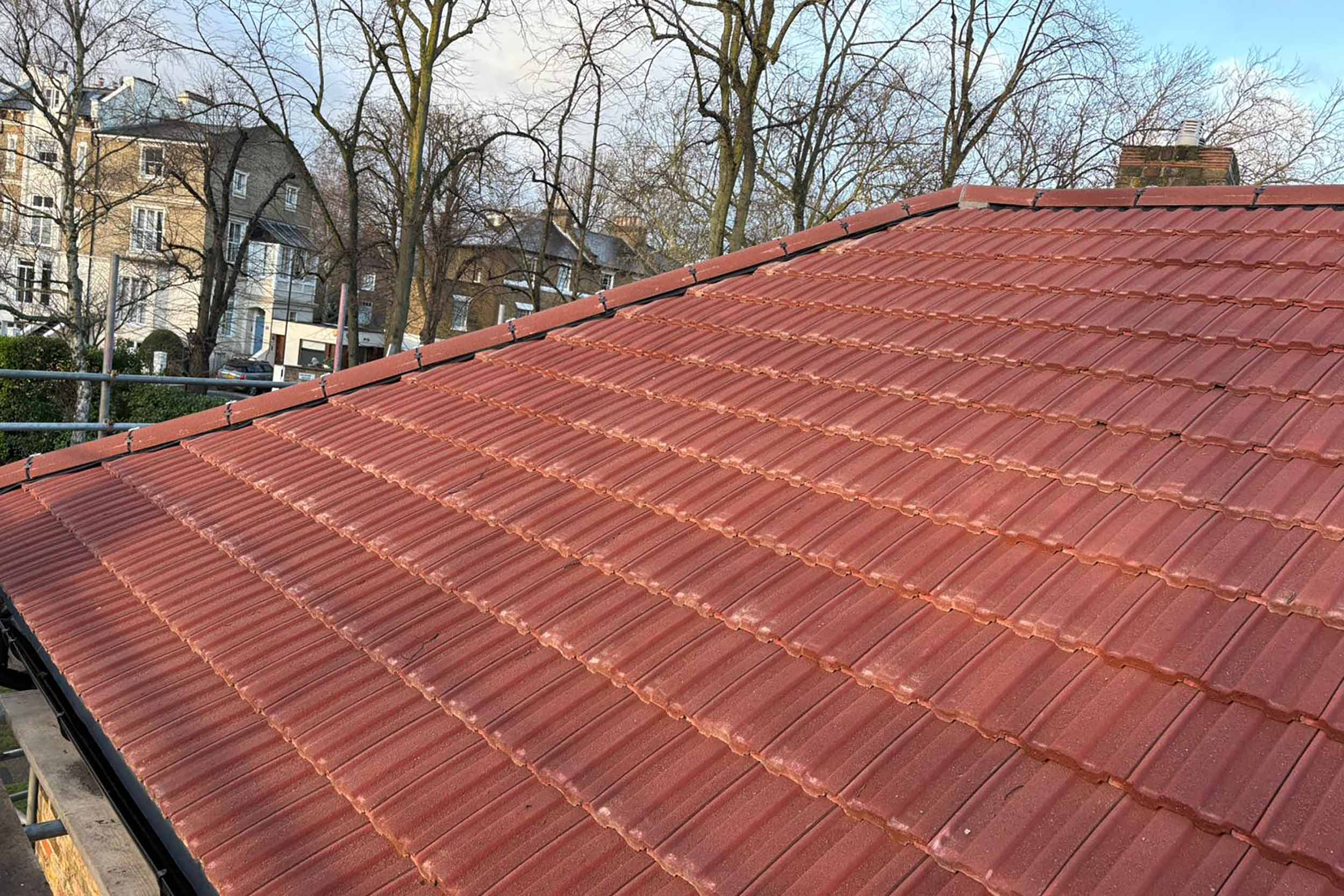 Roofing company Highgate, North London central to the upgrade was the incorporation of Celotex insulation complete roof services and repairs.
