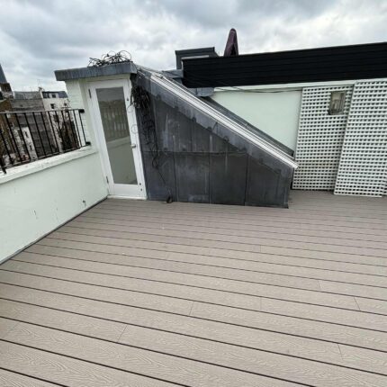 Roof Garden Company Flat Roof Conversion Marylebone, A flat roof has been successfully installed in Marylebone, London.