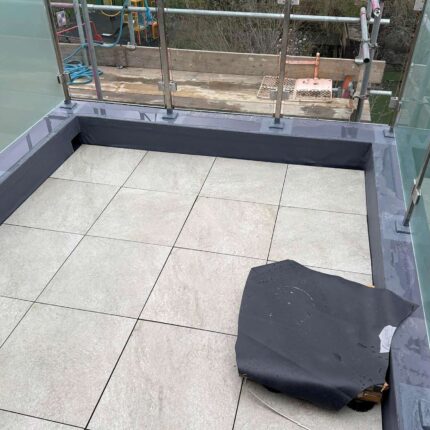 Flat roofer Battersea London roof conversion decking an specialist expert company, building roof new terrace and balcony refurbishments.