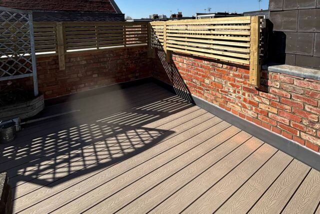 Flat Roof Terrace Refurbishment Conversion Specialist builders contractors New Coping Stones Central London