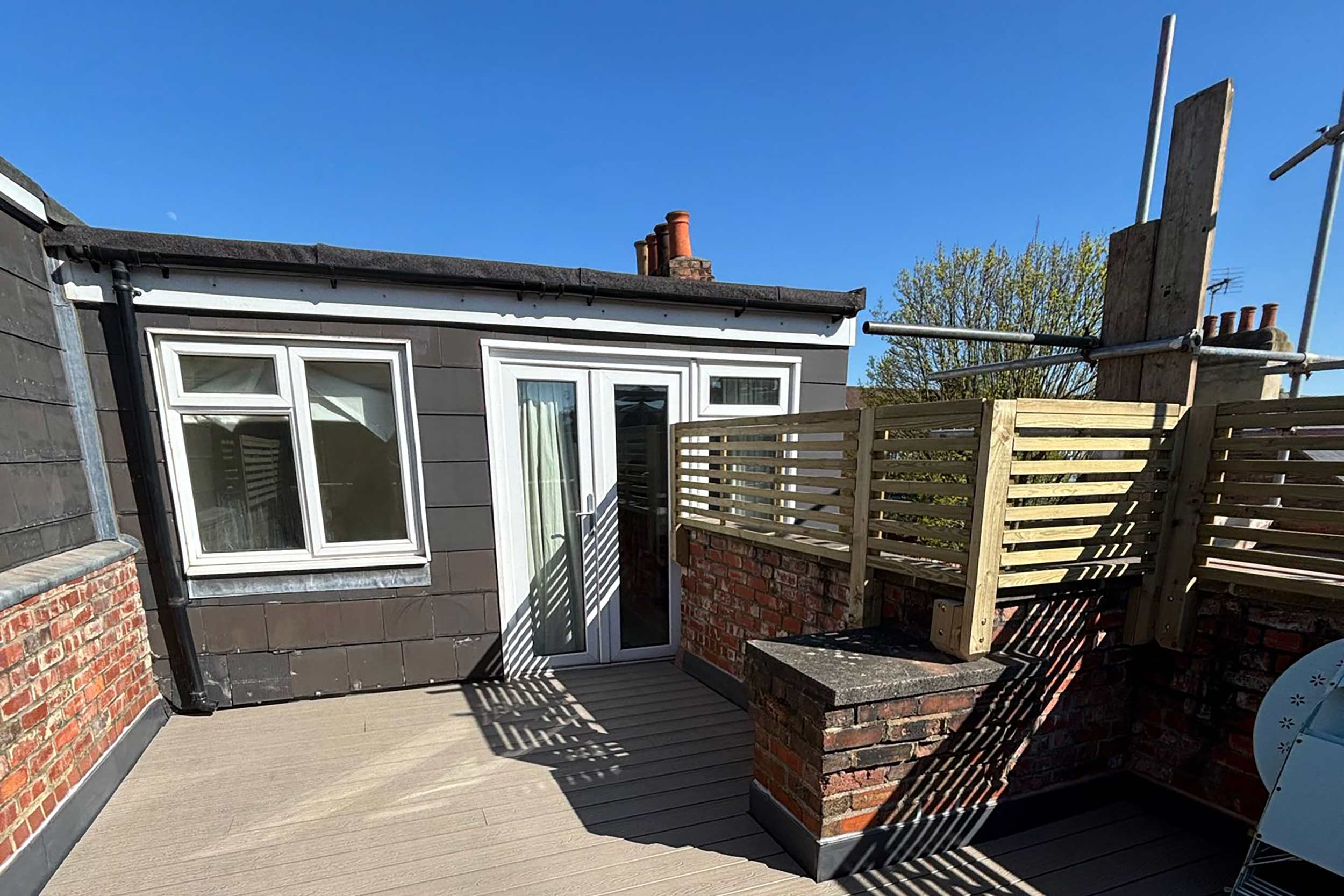 Flat Roof Terrace Refurbishment Central London