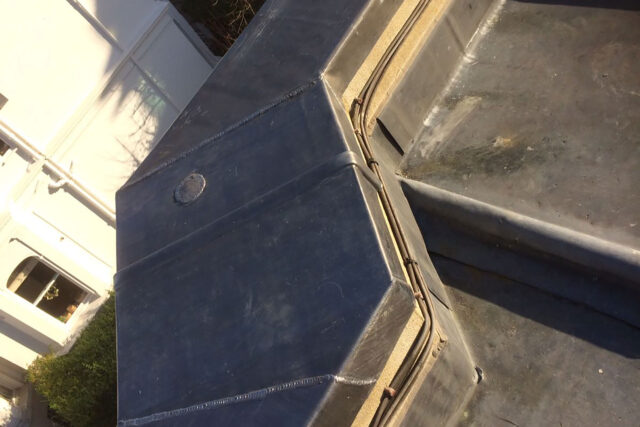 Flat Roof Lead Capping Installation Kensington London Builder Designer Contractor Planning Permission Building Regulations