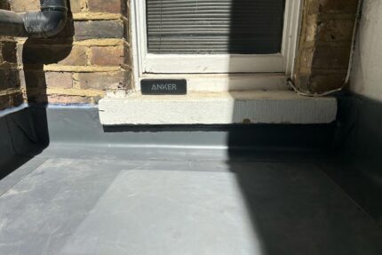 Lightweight, BBA-certified eco-friendly flat roofing system completed in West London.