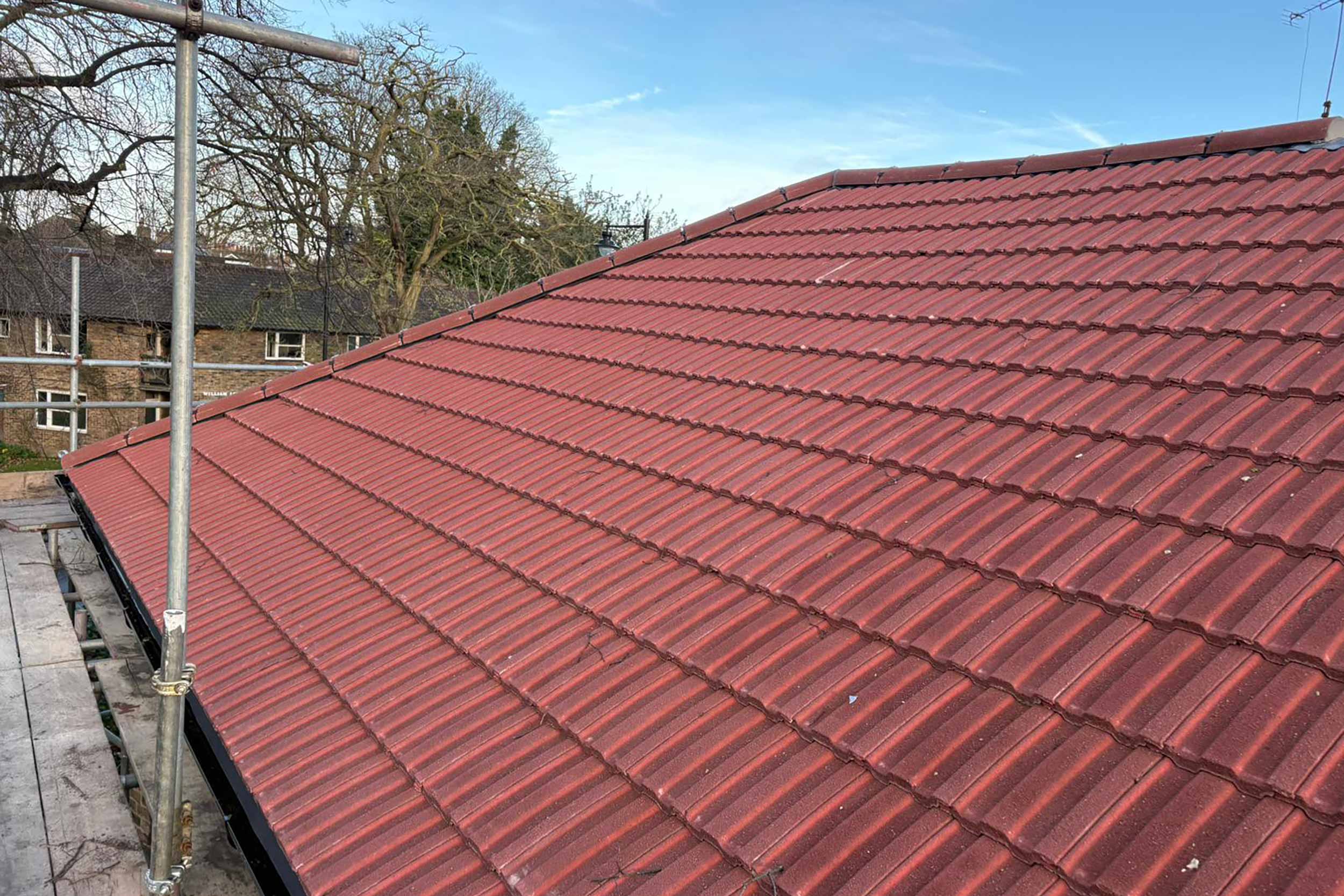Roofing company Highgate, North London central to the upgrade was the incorporation of Celotex insulation complete roof services and repairs.